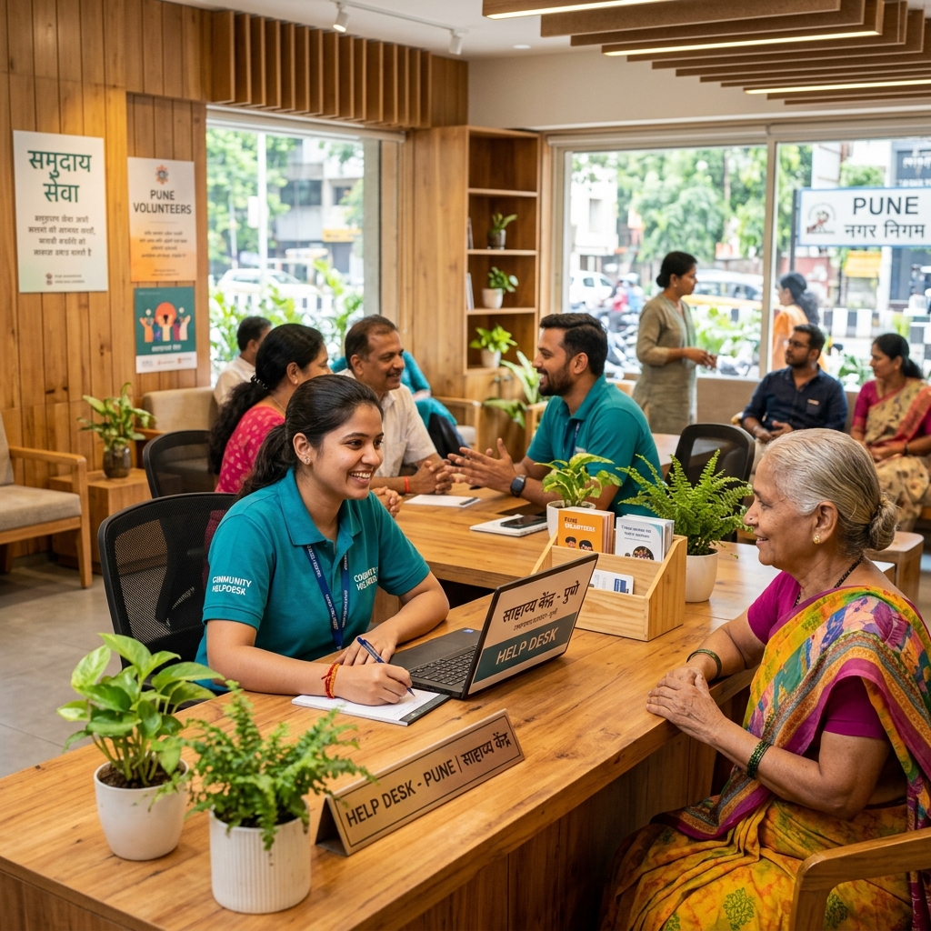 Central PCMC office coordinates of MWF NGO TRUST team